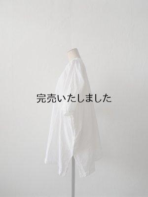 画像5: jujudhau(ズーズーダウ) RECTANGLE TUNIC-レクタングルチュニック-リネンコットンホワイト