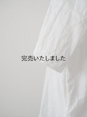 画像10: jujudhau(ズーズーダウ) RECTANGLE TUNIC-レクタングルチュニック-リネンコットンホワイト