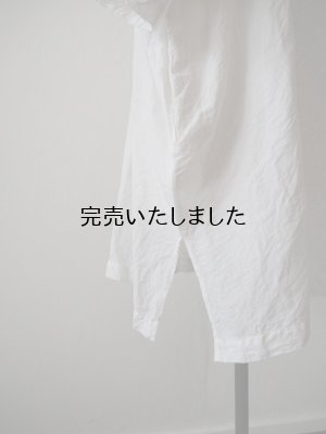 画像11: jujudhau(ズーズーダウ) RECTANGLE TUNIC-レクタングルチュニック-リネンコットンホワイト