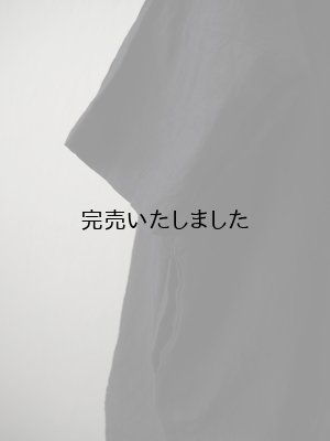 画像10: jujudhau(ズーズーダウ) RECTANGLE TUNIC-レクタングルチュニック-リネンコットンブラック