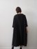 画像3: jujudhau(ズーズーダウ) TUCK DRESS-タックドレス-リネンコットンブラック