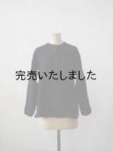 jujudhau(ズーズーダウ) 12 BUTTON SHIRTS-１２ボタンシャツ- ブラック