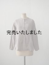 jujudhau(ズーズーダウ) 12 BUTTON SHIRTS-12ボタンシャツ- ナチュラル
