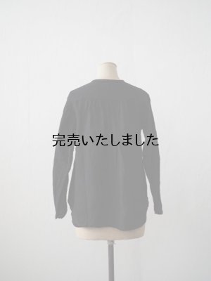 画像3: jujudhau(ズーズーダウ) 12 BUTTON SHIRTS-１２ボタンシャツ- ブラック