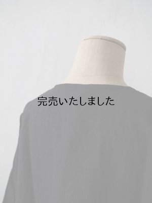 画像10: jujudhau(ズーズーダウ) BIB TUNIC-ビブチュニック- リネンコットンブラック