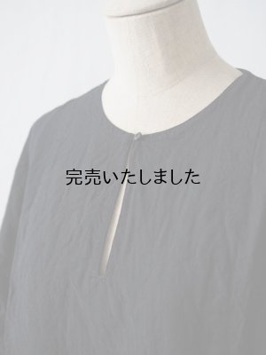画像5: jujudhau(ズーズーダウ) BIB TUNIC-ビブチュニック- リネンコットンブラック