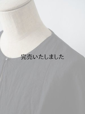 画像6: jujudhau(ズーズーダウ) BIB TUNIC-ビブチュニック- リネンコットンブラック