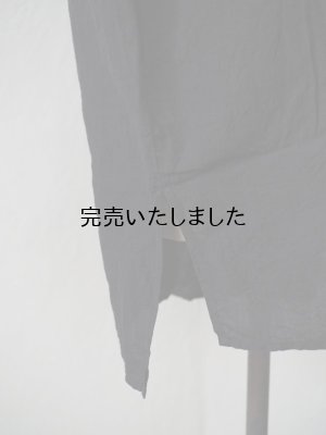 画像9: jujudhau(ズーズーダウ) BIB TUNIC-ビブチュニック- リネンコットンブラック