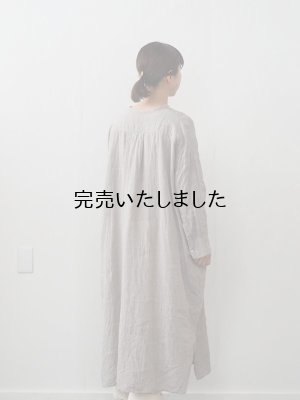 画像3: jujudhau(ズーズーダウ) LONG LONG SHIRTS-ロングロングシャツ- リネンナチュラル