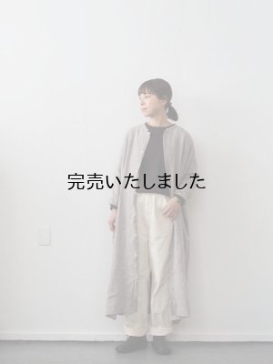 画像16: jujudhau(ズーズーダウ) LONG LONG SHIRTS-ロングロングシャツ- リネンナチュラル