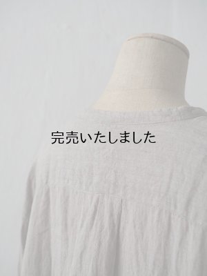 画像13: jujudhau(ズーズーダウ) LONG LONG SHIRTS-ロングロングシャツ- リネンナチュラル
