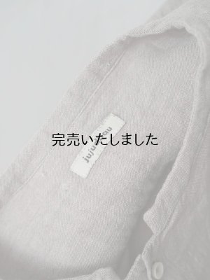 画像14: jujudhau(ズーズーダウ) LONG LONG SHIRTS-ロングロングシャツ- リネンナチュラル