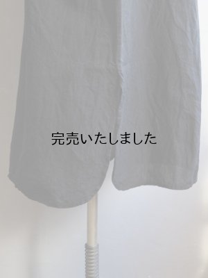 画像12: jujudhau(ズーズーダウ) LONG LONG SHIRTS リネンコットンブラック