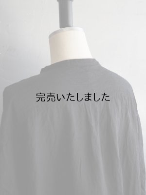 画像14: jujudhau(ズーズーダウ) LONG LONG SHIRTS リネンコットンブラック
