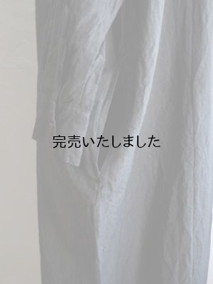 画像11: jujudhau(ズーズーダウ) LONG LONG SHIRTS リネンコットンブラック