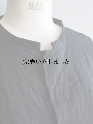 画像5: jujudhau(ズーズーダウ) LONG LONG SHIRTS リネンコットンブラック