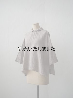 画像4: jujudhau(ズーズーダウ) PRIMP SHIRTS-プリンプシャツ- ナチュラル