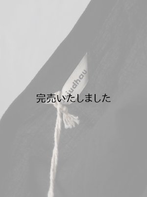 画像12: jujudhau(ズーズーダウ) TUCK DRESS-タックドレス- リネンコットンブラック