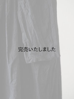 画像9: jujudhau(ズーズーダウ) TUCK DRESS-タックドレス- リネンコットンブラック
