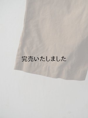 画像6:  jujudhau(ズーズーダウ) TUCK PANTS-タックパンツ-チノベージュ