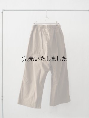 画像5:  jujudhau(ズーズーダウ) WIDE PANTS-ワイドパンツ-チノベージュ