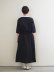 画像4: jujudhau(ズーズーダウ) KINCHAKU DRESS-キンチャクドレス- リネンコットンブラック