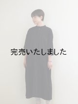 jujudhau(ズーズーダウ) P.O.DRESS-プルオーバードレス- ブラック