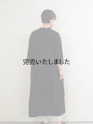 画像3: jujudhau(ズーズーダウ) P.O.DRESS-プルオーバードレス- ブラック