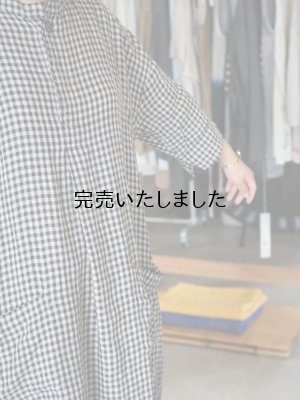 画像5: 【再入荷】jujudhau(ズーズーダウ) P.O.DRESS-プルオーバードレス- ギンガムチェック