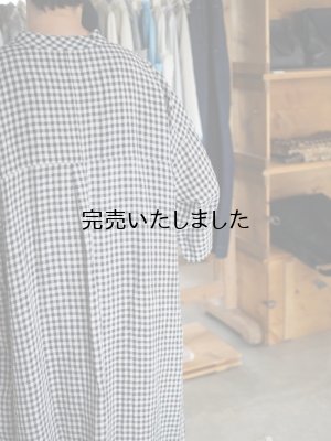 画像8: 【再入荷】jujudhau(ズーズーダウ) P.O.DRESS-プルオーバードレス- ギンガムチェック