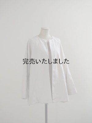 画像10: jujudhau(ズーズーダウ) BUTTON JACKET-ボタンジャケット-キャンバス ナチュラル