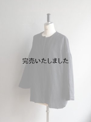 画像8: jujudhau(ズーズーダウ) BUTTON JACKET-ボタンジャケット-ブラック