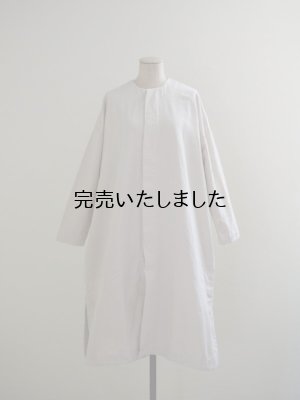 画像4: jujudhau(ズーズーダウ) FLY FRONT COAT-フライフロントコート-キャンバスナチュラル