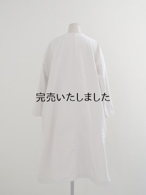 画像6: jujudhau(ズーズーダウ) FLY FRONT COAT-フライフロントコート-キャンバスナチュラル