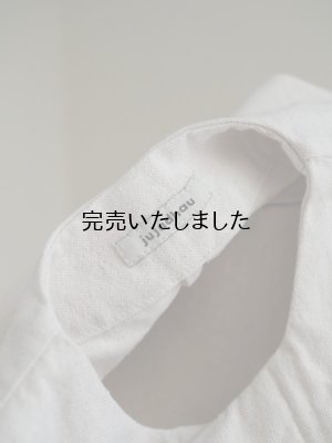 画像16: jujudhau(ズーズーダウ) FLY FRONT COAT-フライフロントコート-キャンバスナチュラル