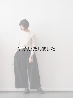 画像19: jujudhau(ズーズーダウ) FLARE PANTS-フレアパンツ-ブラック