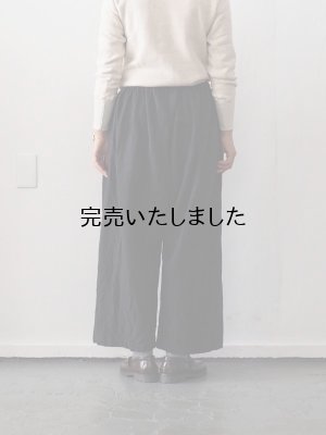 画像3: jujudhau(ズーズーダウ) FLARE PANTS-フレアパンツ-ブラック