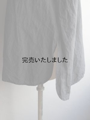 画像12: jujudhau(ズーズーダウ) HENRY SHIRTS-ヘンリーシャツ- リネンコットンブラック