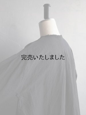 画像16: jujudhau(ズーズーダウ) HENRY SHIRTS-ヘンリーシャツ- リネンコットンブラック