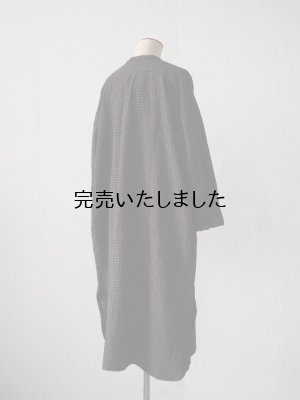 画像3: jujudhau(ズーズーダウ) LONG LONG SHIRTS-ロングロングシャツ- グレーチェック