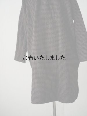 画像15: jujudhau(ズーズーダウ) P.O. HENRY TUNIC-プルオーバーヘンリーチュニック- グレーチェック