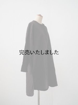画像8: jujudhau(ズーズーダウ) P.O. HENRY TUNIC-プルオーバーヘンリーチュニック- グレーチェック