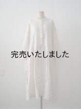  jujudhau(ズーズーダウ) STAND COLLAR DRESS-スタンドカラードレス- H.B NATURAL