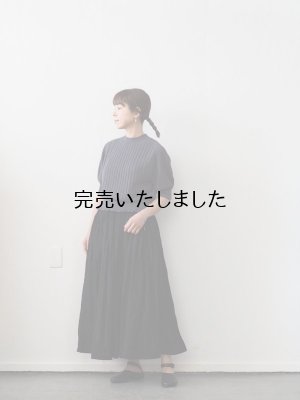 画像15: jujudhau(ズーズーダウ) GATHER SKIRT-ギャザースカート- ブラック