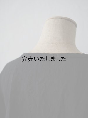 画像10: jujudhau(ズーズーダウ) WIDE SHIRTS-ワイドシャツ- リネンコットンブラック