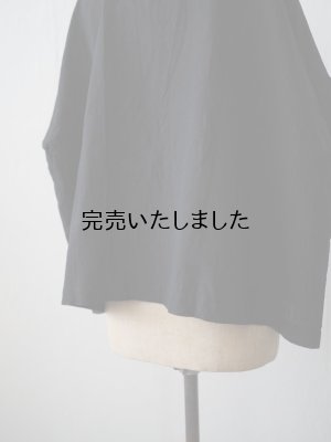 画像11: jujudhau(ズーズーダウ) WIDE SHIRTS-ワイドシャツ- リネンコットンブラック