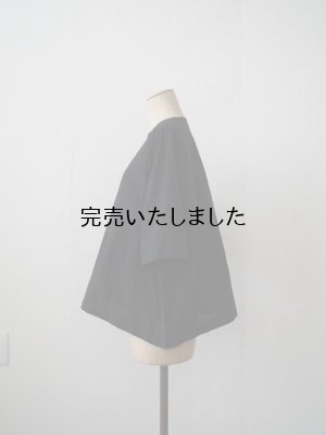 画像2: jujudhau(ズーズーダウ) WIDE SHIRTS-ワイドシャツ- リネンコットンブラック