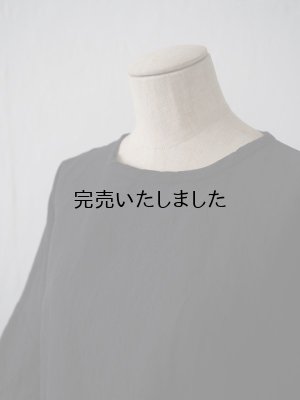 画像5: jujudhau(ズーズーダウ) WIDE SHIRTS-ワイドシャツ- リネンコットンブラック