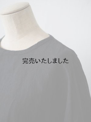 画像6: jujudhau(ズーズーダウ) WIDE SHIRTS-ワイドシャツ- リネンコットンブラック