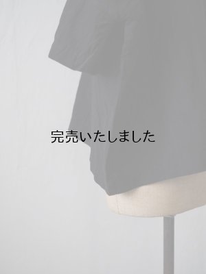 画像9: jujudhau(ズーズーダウ) WIDE SHIRTS-ワイドシャツ- リネンコットンブラック